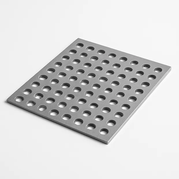 Лист перфорированный оцинкованный х/к