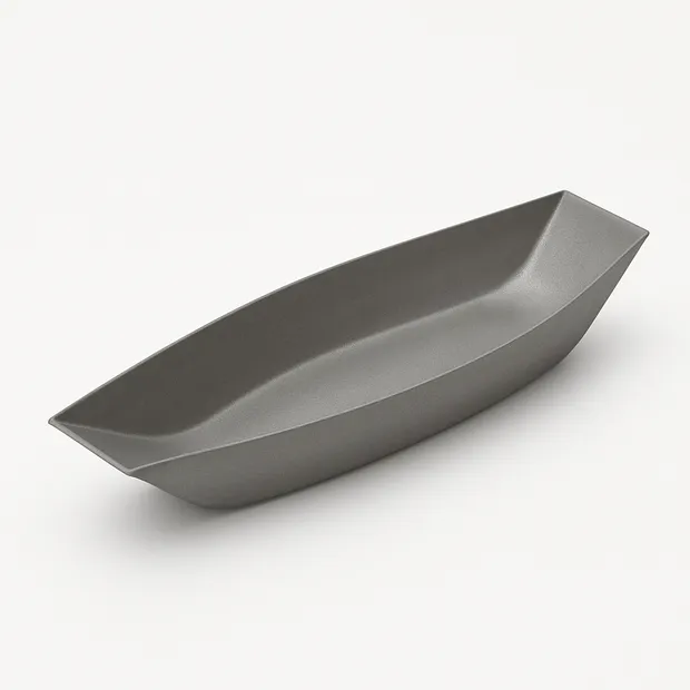 Лодочка танталовая с уступом