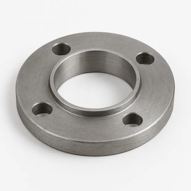Фланец нержавеющий прижимной расточенный под втулку