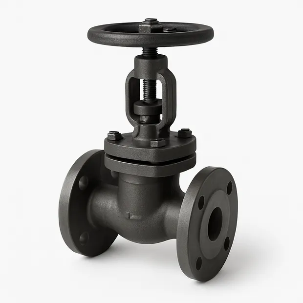 Клапан запорный латунный ВР угловой Danfoss