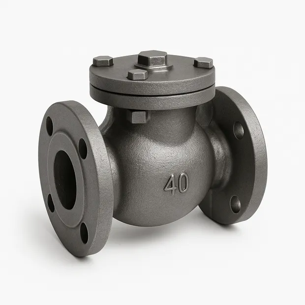 Клапан обратный шаровой чугунный муфтовый AVK