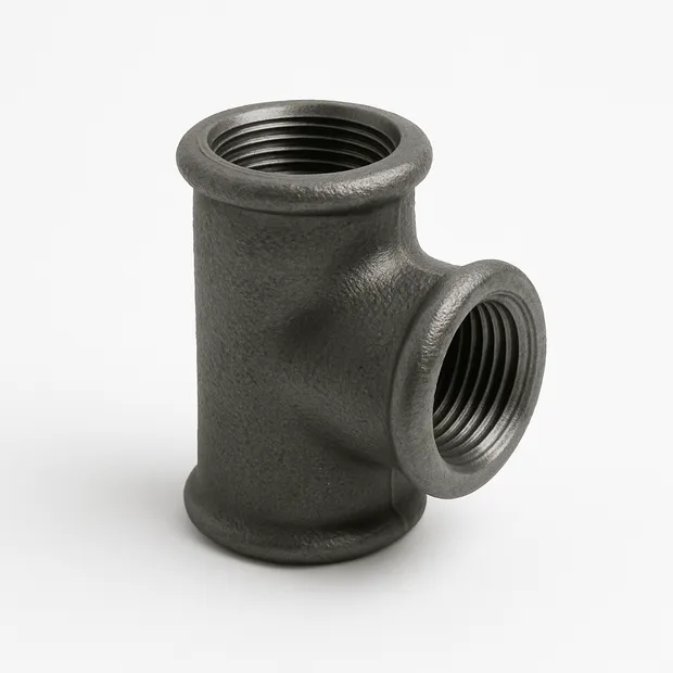 Тройник чугунный раструб-гладкий конец прямой компенсационный ТПК